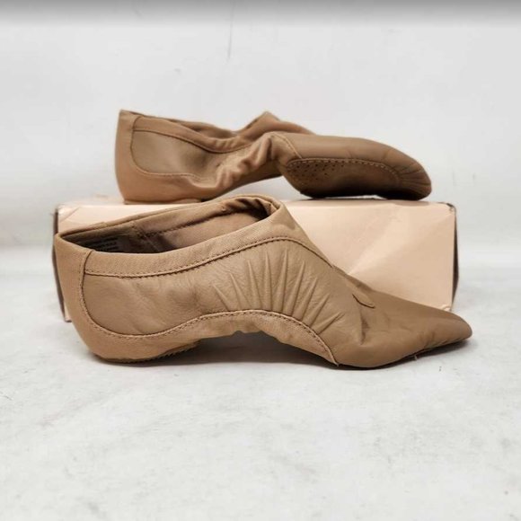 Bloch Shoes Womens 8 Bloch Pulse Jazz Dance Shoes In Tan S470